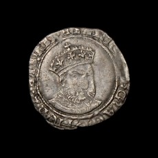 Henry VIII groat obverse