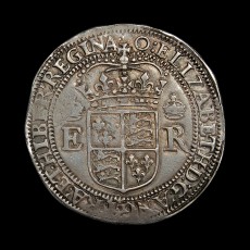 Elizabeth I four testerns obverse