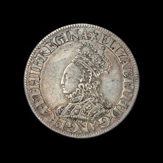 Elizabeth I shilling obverse