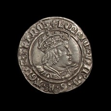Henry VIII groat obverse