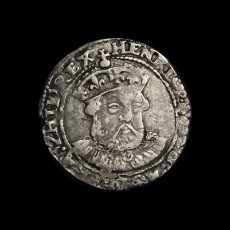 Henry VIII groat obverse