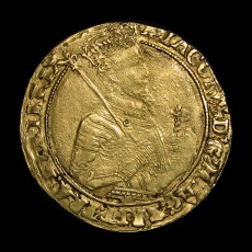 James I unite obverse