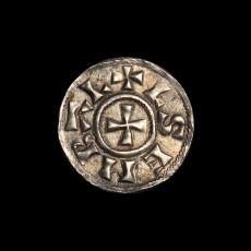St Edmund penny reverse