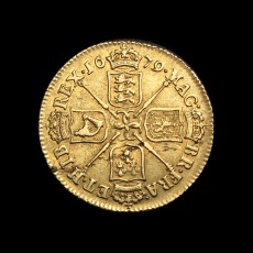 Charles II guinea reverse