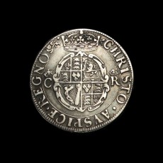 Charles I sixpence reverse