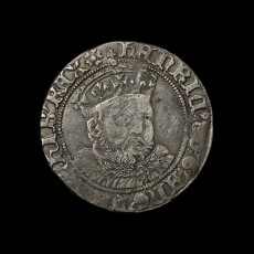 Henry VIII groat obverse
