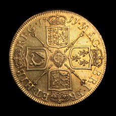 Anne five guineas reverse