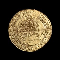 Charles I double crown reverse