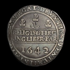 Charles I crown reverse