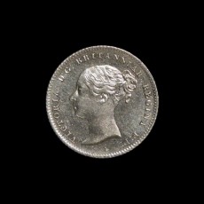 Victoria groat obverse