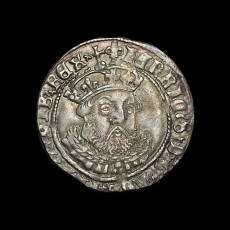 Henry VIII groat obverse