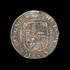 Charles I sixpence reverse