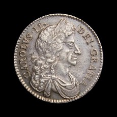 Charles II halfcrown obverse