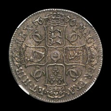 Charles II crown reverse