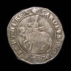 Charles I Halfcrown Obverse