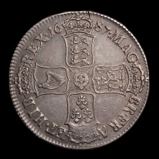 James II crown reverse