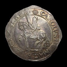 Charles I halfcrown obverse