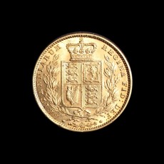 1856 sovereign reverse