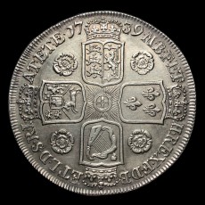 George II crown reverse