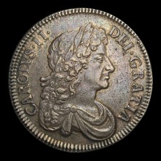 Charles II crown obverse