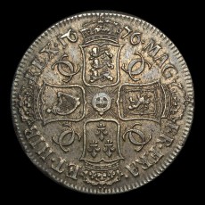 Charles II crown reverse
