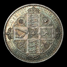 Victoria crown reverse