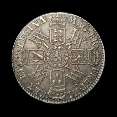 William & Mary halfcrown reverse
