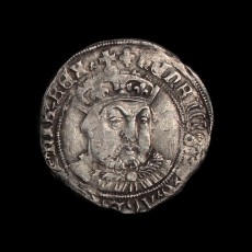 Henry VIII groat obverse