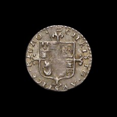 Charles I maundy penny reverse