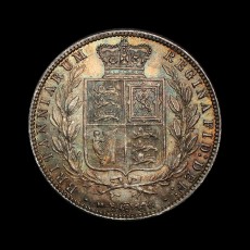 1874 halfcrown reverse