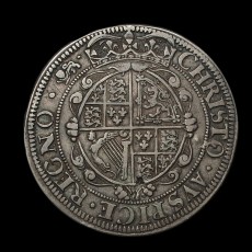 Charles halfcrown reverse
