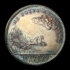 1689 medal reverse