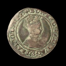 Edward VI shiling obverse
