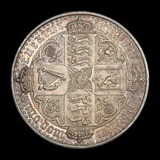 Victoria gothic crown reverse