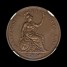 Victoria Proof copper penny obverse
