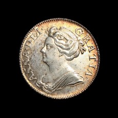 1707 shilling obverse