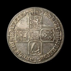 George II halfcrown reverse