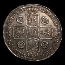 George II crown reverse