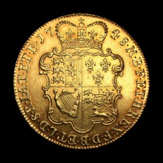 George II five guineas reverse
