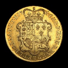 1746 five guineas reverse