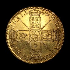 1699 five guineas reverse