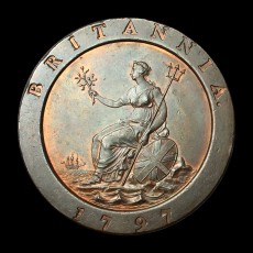 1797 twopence reverse