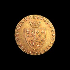 George III halfguinea reverse