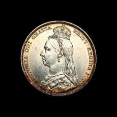 1892 shilling obverse