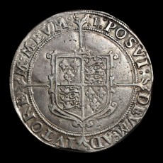 Elizabeth I crown reverse