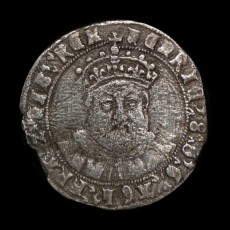 Henry VIII testoon obverse