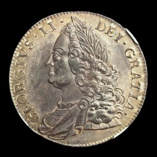 George II crown obverse