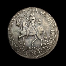 Charles I halfcrown obverse