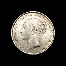 Victoria shilling obverse