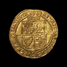 James I half laurel reverse
